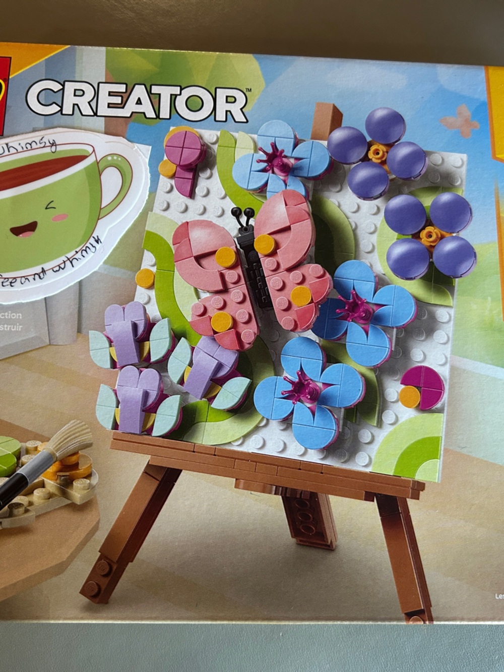 LEGO Creator3-in1 31390 Floral Art Studio - Pink, Blue, Green, Purple